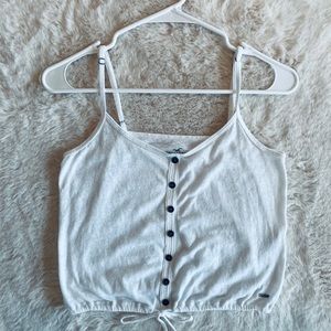 Button up tank top